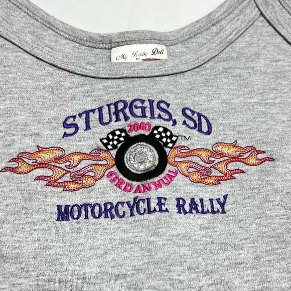 My Baby Doll Harley Davidson Sturgis Camisole 63rd Annual Motorcycle Rally XL - Picture 2 of 7